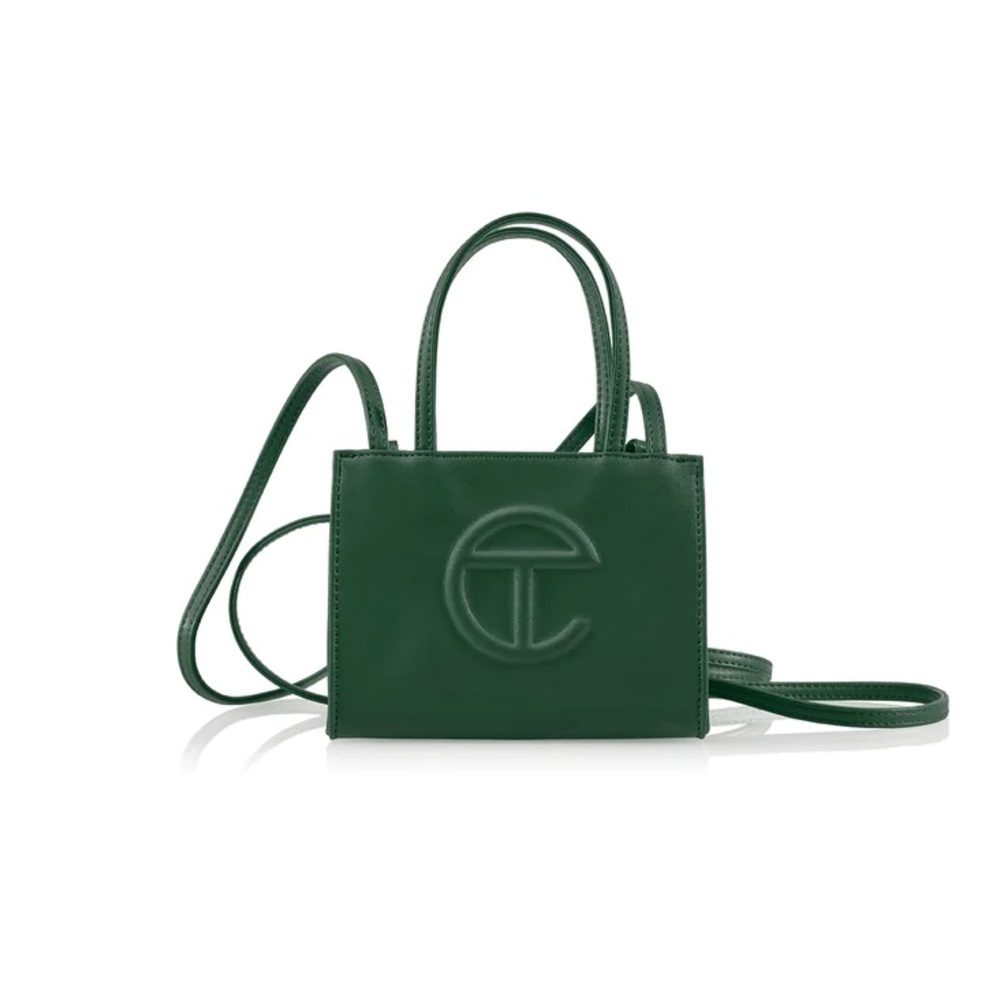 NWT Telfar small shopping bag in the color Dark Olive
